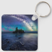 Water Lake Superior Minnesota Sleutelhanger (Achterkant)