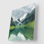 Water | Lake Swiss Alps Vierkante Klok (Hoek)