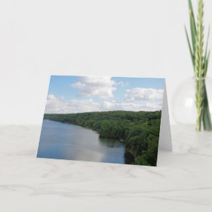Water ... Land ... en Sky - Blank Wenskaart Kaart