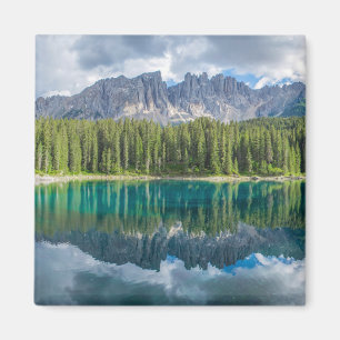 Water Latemar Mountain Range Magneet