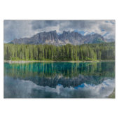 Water Latemar Mountain Range Snijplank (Voorkant)