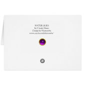 WATER LIES POND by Claude Monet (Achterkant Horizontaal)