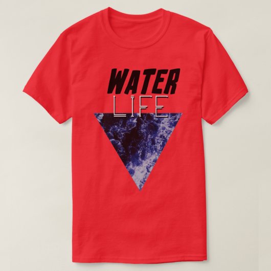 Water life t-shirt (Design voorkant)