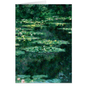 WATER LIGT IN GROENBOEK VAN Claude Monet