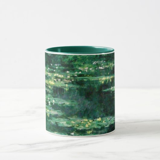 WATER LIGT IN GROENBOEK VAN Claude Monet Mok (Midden)