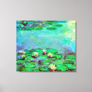 Water Lilie van Claude Monet Impressionisme Canvas Afdruk