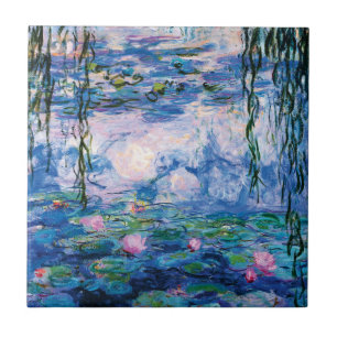 Water Lilie van Claude Monet Tegeltje