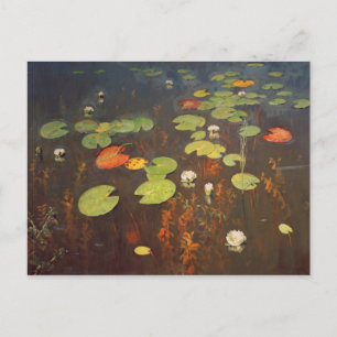 Water Lilies 1895 Briefkaart