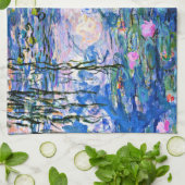 Water Lilies, 1919, schilderij van Claude Monet Theedoek (Gevouwen)