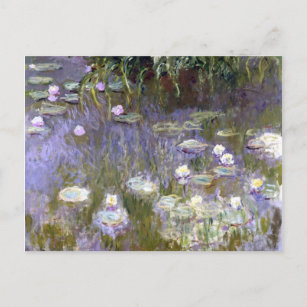 Water Lilies (1922) Claude Monet Briefkaart