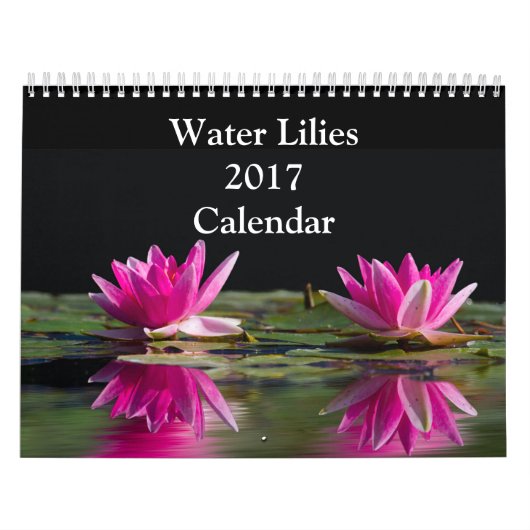 Water Lilies 2017 Kalender (Hoes)