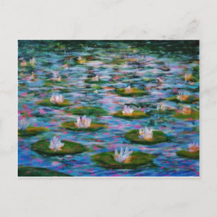 Water Lilies Briefkaart