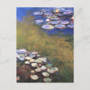 Water Lilies, Claude Monet Briefkaart