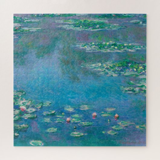 Water Lilies Claude Monet Legpuzzel (Horizontaal)