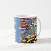 "Water Lilies" de Claude Monet Ceramic Mug (Devant droit)
