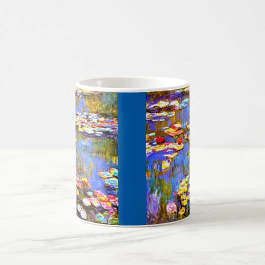 "Water Lilies" de Claude Monet Ceramic Mug (Centre)