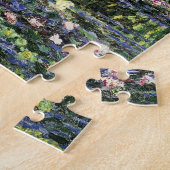 Water Lilies en Japanse brug Legpuzzel (Zijkant)