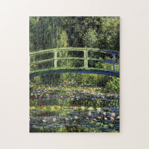 Water Lilies en Japanse brug Legpuzzel