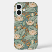 Water Lilies Lily Art Nouveau Natuur