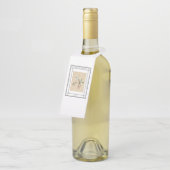 Water Lilies moederdag Flessenhanger (Schuin)