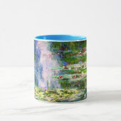 Water-Lilies, schilderij van Claude Monet uit 1907 Mok (Midden)