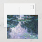 Water Lilies Series 1907 by Claude Monet Briefkaart (Voorkant / Achterkant)