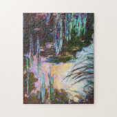 Water Lilies, Sun Claude Monet instellen Legpuzzel (Verticaal)