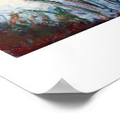 Water Lilies, Sun Claude Monet instellen Poster (Hoek)