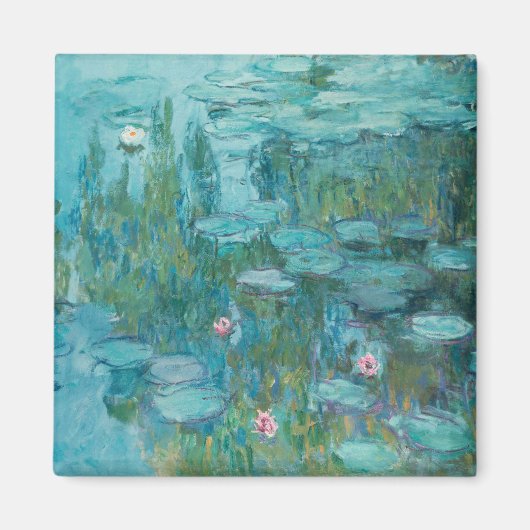 Water Lilies (van Claude Monet, 1915) Magneet (Voorkant)