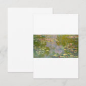 Water Lilies van Claude Monet Bedankkaart (Voorkant / Achterkant)