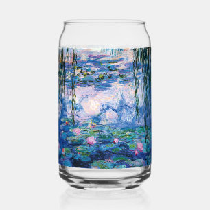 Water Lilies van Claude Monet Blikvorm Glas