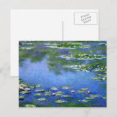 Water Lilies van Claude Monet Briefkaart (Voorkant / Achterkant)