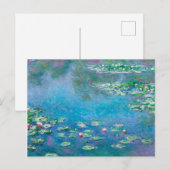 Water Lilies van Claude Monet Briefkaart (Voorkant / Achterkant)