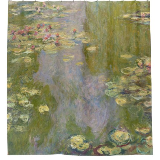Water Lilies van Claude Monet Douchegordijn (Voorkant)