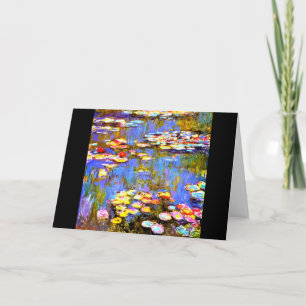 Water Lilies van Claude Monet, Fine Art, Kaart