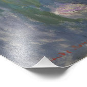 Water Lilies van Claude Monet Foto Afdruk (Hoek)