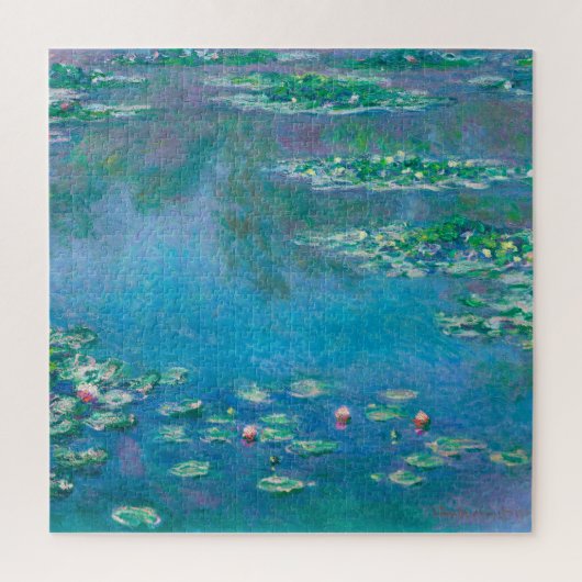 Water Lilies van Claude Monet Legpuzzel (Verticaal)