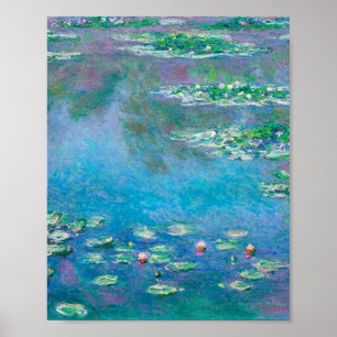 Water Lilies van Claude Monet Poster