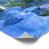 Water Lilies van Claude Monet Poster (Hoek)