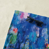 Water Lilies van Claude Monet Strandlaken (In situ)