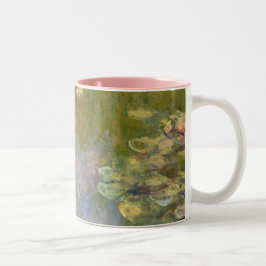 Water Lilies van Claude Monet Tweekleurige Koffiemok