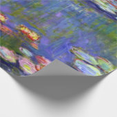 Water Lilies van Monet Cadeaupapier (Hoek)