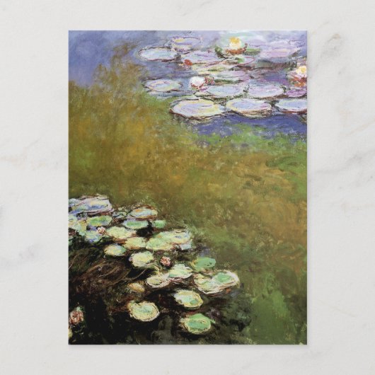 Water-Lillies, 1914-17 Briefkaart (Voorkant)