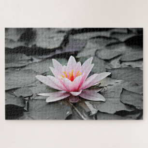 Water Lily Aquatic Plant Jigzaag Puzzle Legpuzzel