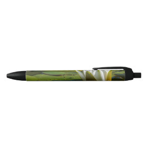 Water Lily Blossom Zwarte Inkt Pen