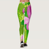 Water Lily Boerderij Leggings (Achterkant)