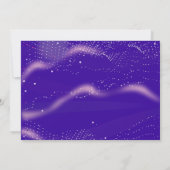 Water Lily bruiloft uitnodiging uitnodigen bloem r (Achterkant)