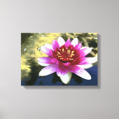 Water Lily Canvas Afdruk (Voorkant)