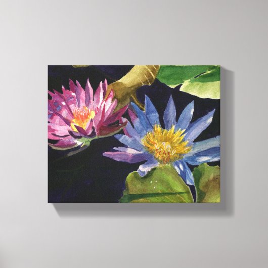Water Lily Canvas Afdruk (Voorkant)
