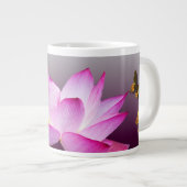 Water Lily en Butterflies Extra Grote Beker (Voorkant rechts)